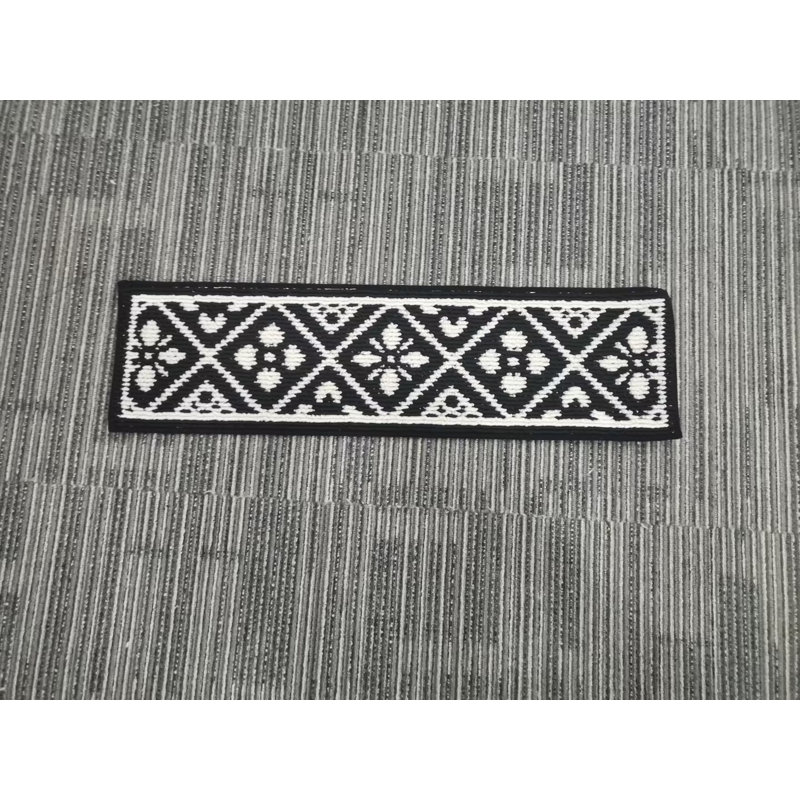 Marches d'escalier antidérapantes en peluche douce (lot de 14), Noir