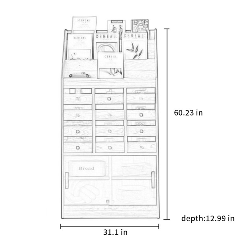 Storage Bookcase