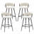 Upholstered Counter Stool With Metal Frame-1805208454-1805208457