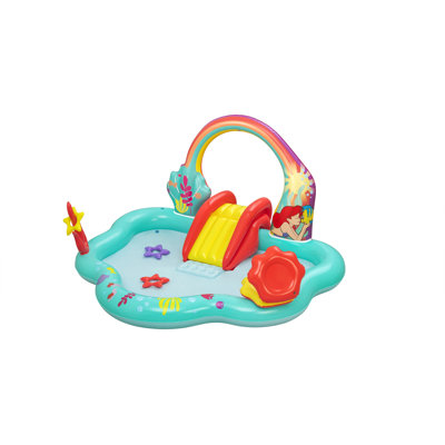 Little Mermaid Inflatable Slide