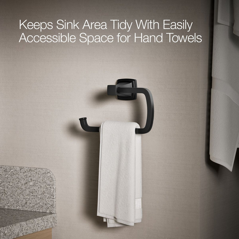 Towel Ring, Black