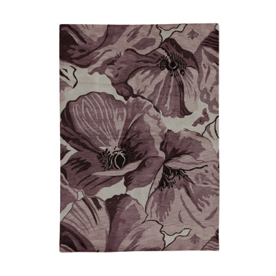 Windsom II Wool Floral Area Rug