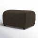 Nella Upholstered Custom Ottoman