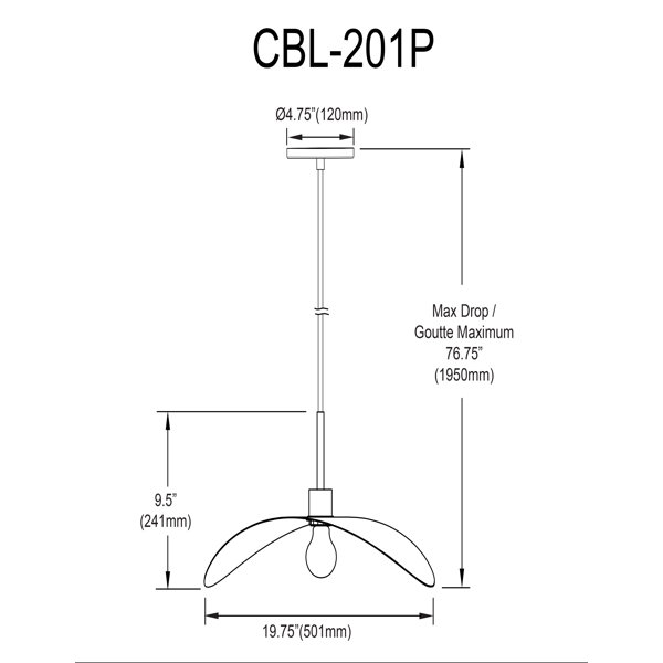 Dimensions du produit
