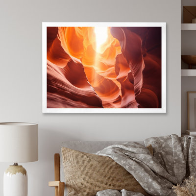 Canyon Antelope Harmony III - Arizona Framed Canvas Print
