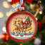 5.5'' Glass Animals Ball Ornament