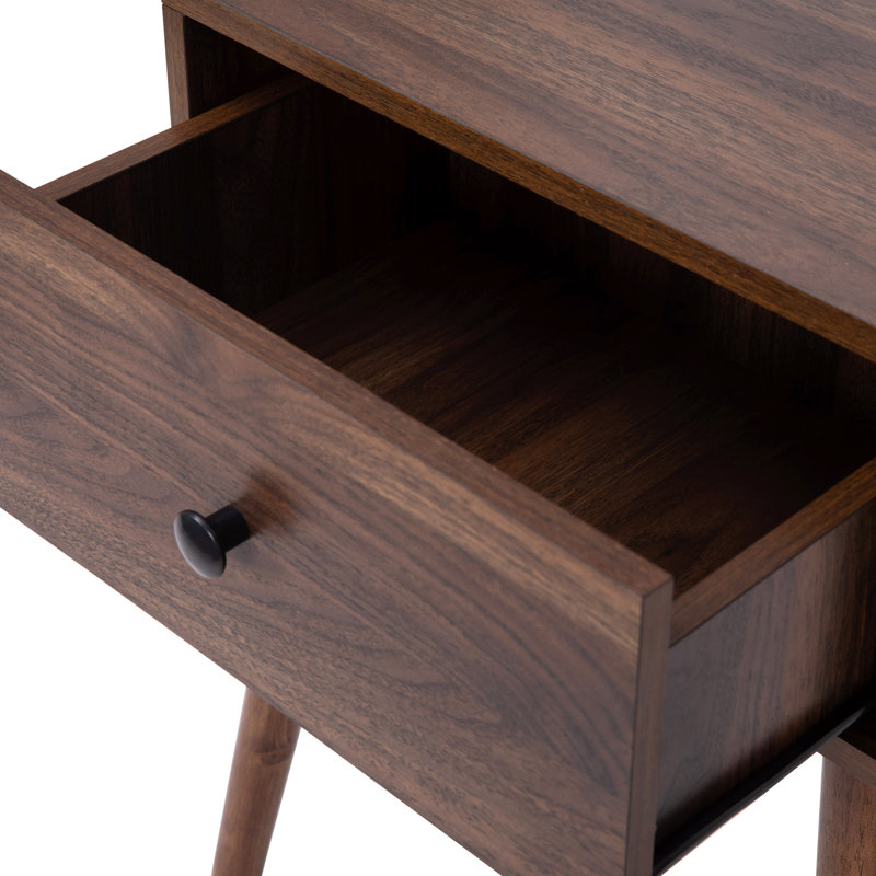 Table de chevet Amittai Mid-Century