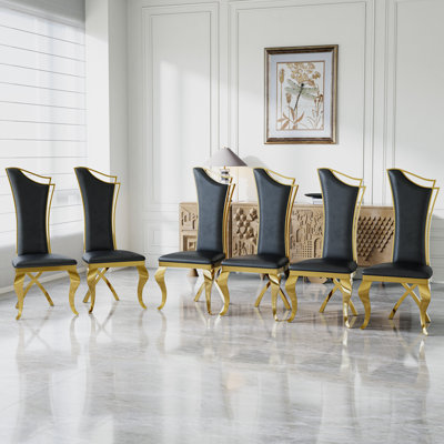 Solid Back Side Chair Dining Chair