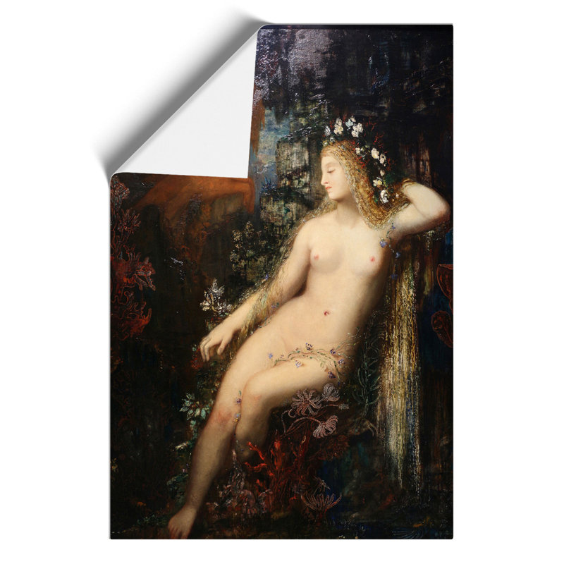 Galatea by Gustave Moreau - No Frame Painting, 59cm H x 42cm W x 0.1cm D