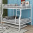 Metal Bunk Bed with Trundle-102095730-112510105