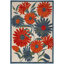 Tapis intérieur / extérieur floral Noleen-1663749534