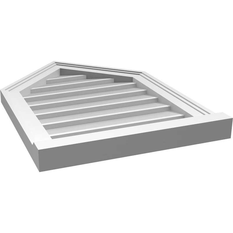 Ventilateur à pignon en uréthane non-fonctionnel Signature, H 26 po x l 18 po x P 2 po