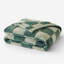 Madison Park Brown Checkerboard Feathersoft Fur Knit Throw-138403623