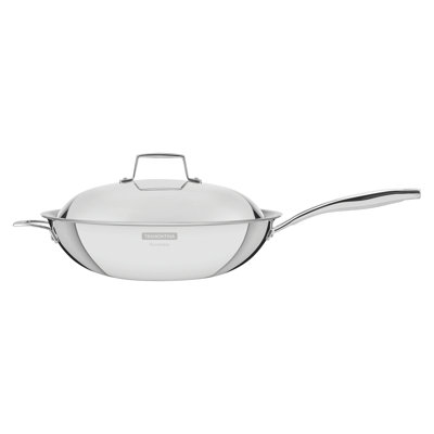 Tramontina Grano 3-PLY Stainless Steel Wok with Lid