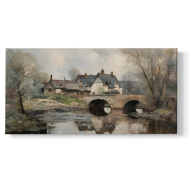 Landscape Series-MXX- Gallery Wrapped Canvas -Ready to Hang, 16" H x 32" W
