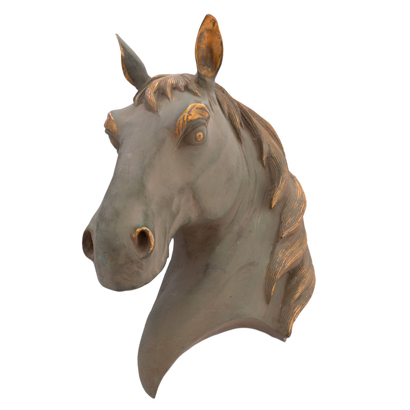 Tête de cheval (suspendue au mur)