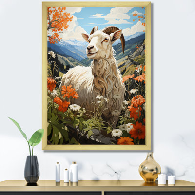 Urick Goat Mountain Guardian Pastoral I sur impression sur toile