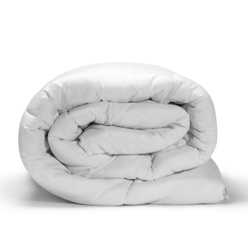 Édredon en duvet synthétique toutes saisons, Édredon en duvet synthétique grand, Blanc