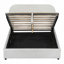 Lit plateforme tapissier Teddy-1148459566