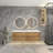 70.4'' Double Bathroom Vanity with Plastic Top-232566088