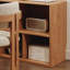 Bureau brun en L en bois massif avec 3 tiroirs-1172544460-1172544462