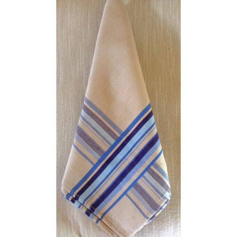 Serviette jacquard