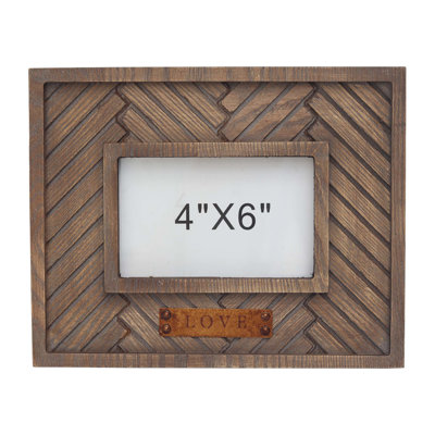 Destinyrose Dark Brown Wood Matte Picture Frame