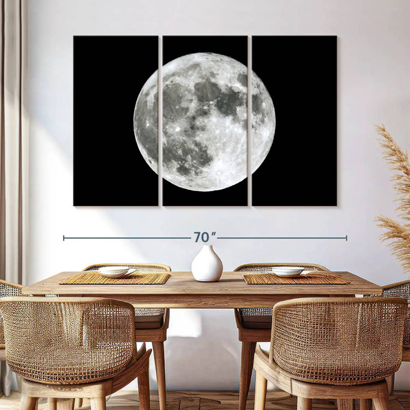 Oberle The Moon, 42" H x 65" W