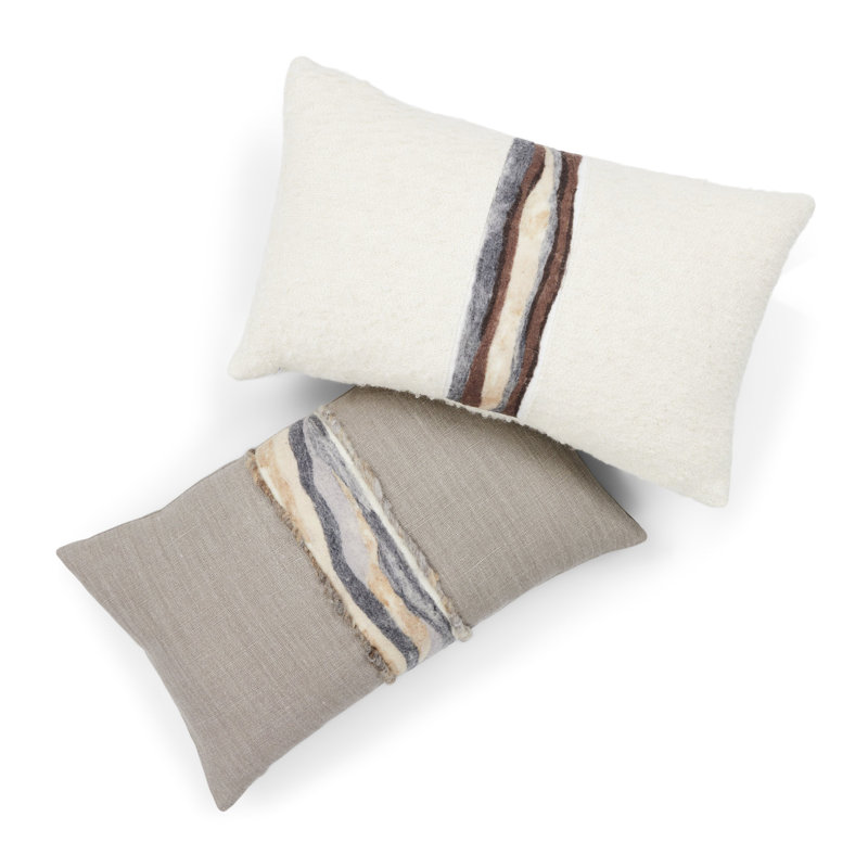 Linen Lumbar Pillow Cover & Insert