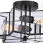 Ainoah 2 - Light 41cm Unique/Statement Star Semi Flush Mount Light-673268870