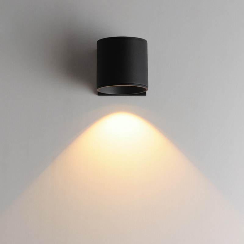 Stout-Wall Sconce, Black