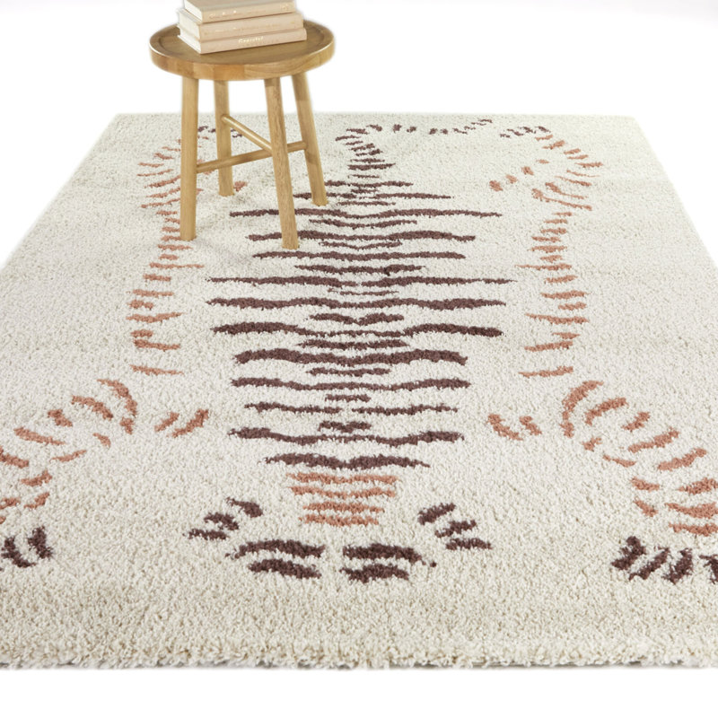 Adriany Performance Animal Print Indoor Rug, Rectangle 5'3" x 7'