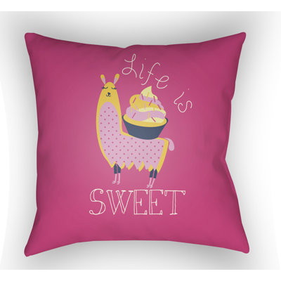 Littles Outdoor Throw Pillow