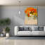 Art mural sur toile Vase de fleurs jaunes 2 pi par Vahe Yeremyan, 40 po x 54 po-10410235