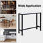 Havoc Rectangular Dining Table with Iron Base-499068261