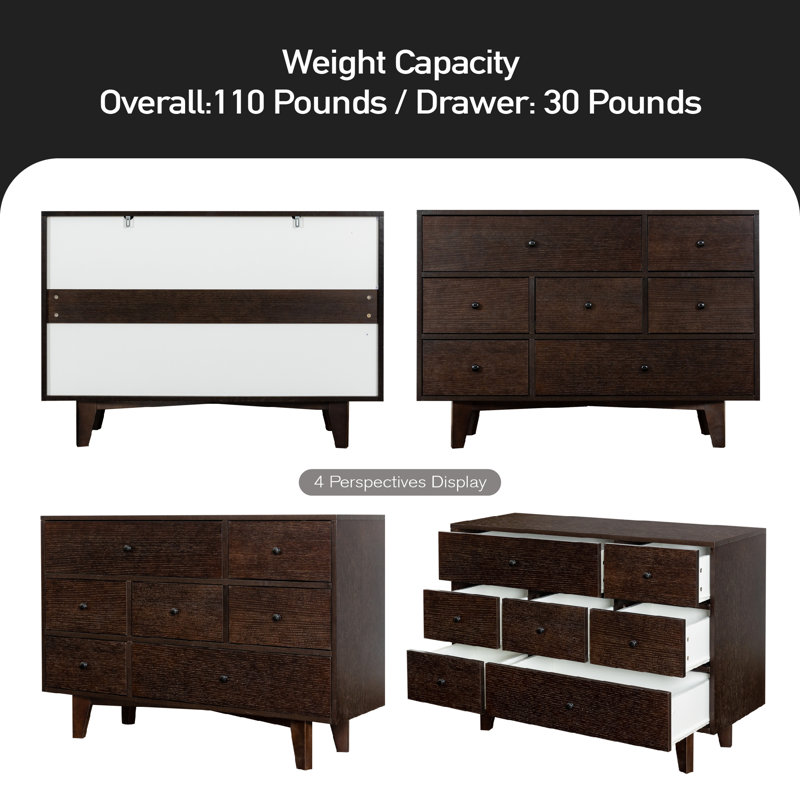 Commode 7 tiroirs Katilyn