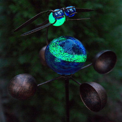 Piquet de jardin anémomètre Illuminarie