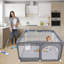 Parc pour bébé 59 po * 71 po Fyre-1647516398-1654106865