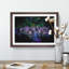 Neon Flamingos in Abstract - Framed Print-55727545-55727549