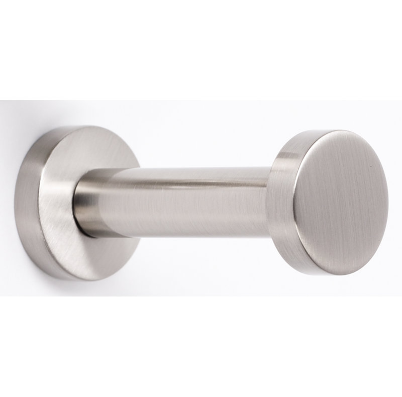 Euro Robe Hook, Polished Brass