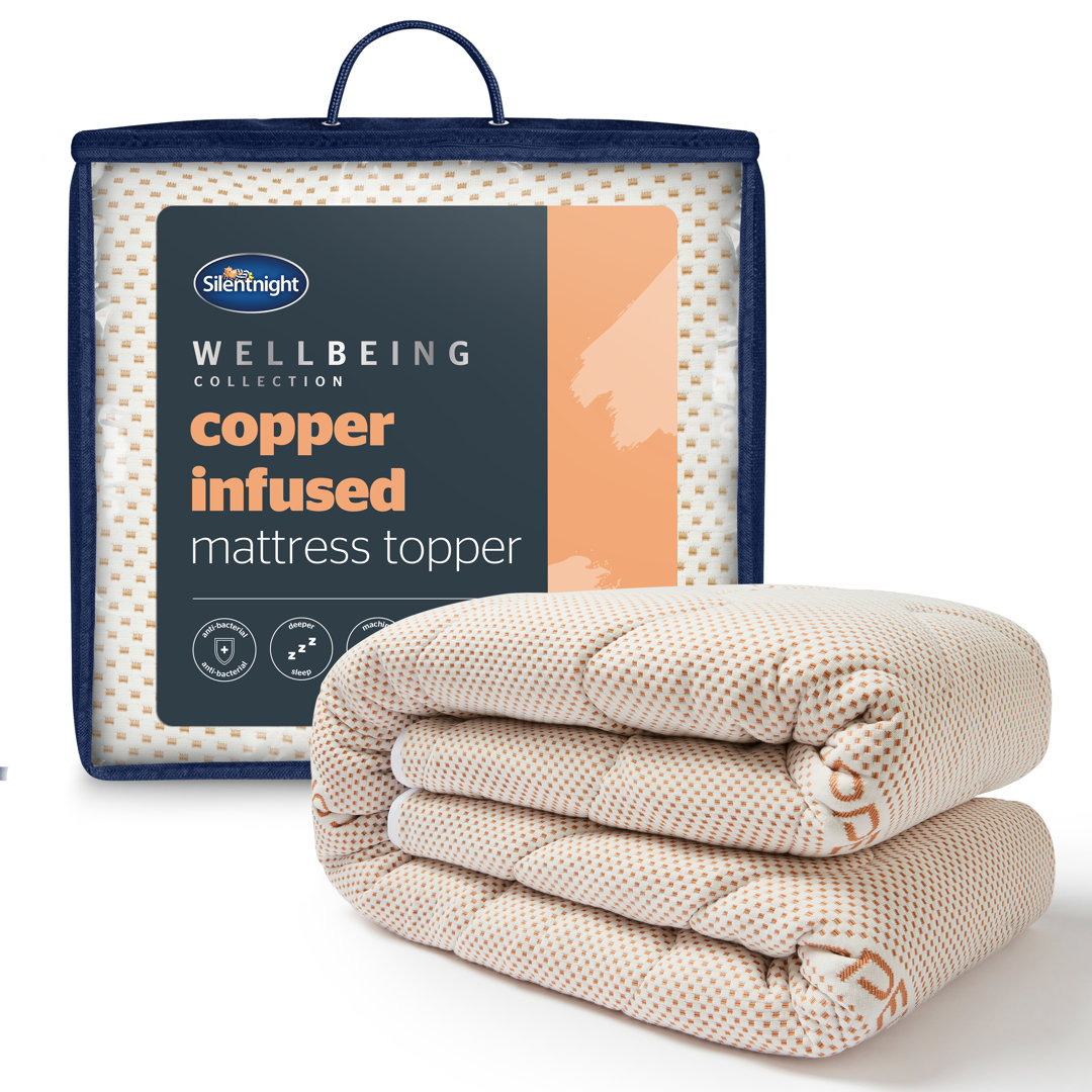 Silentnight Wellbeing Copper Infused Mattress Topper