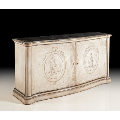 70" Wide 2 Drawer Beech Wood Sideboard