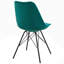 Chaise d’appoint rembourrée en velours Sigrid-1146130290