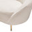 Celine Curved Sofa With Contoured Back In Light Cream Velvet And Gold Metal Legs-39266658