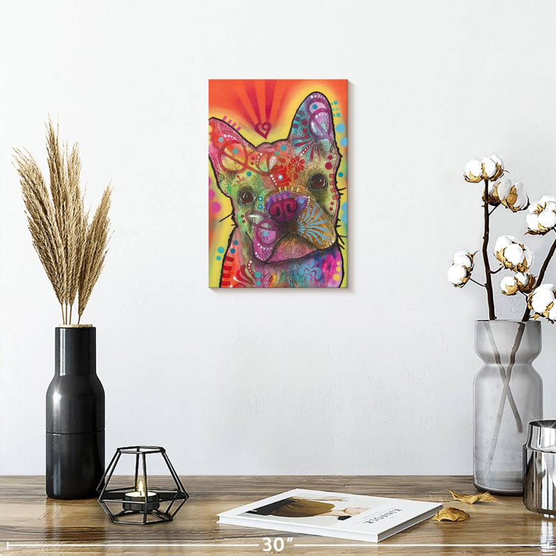 Brampt Heart Talking, 12" H x 8" W