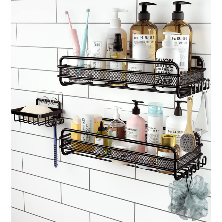 Rebrilliant Laniaya Stainless Steel Shower Shelf