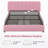Huntsville 4-Drawer Velvet Upholstered Platform Bed-242197127-245840173