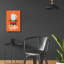 «Coffee Time Orange» par - Impression sans cadre-910901400