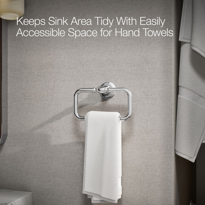 Artifacts® Towel Ring, Polished Chrome