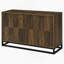 Buffet, armoire d'appoint 4 portes pour le salon, cuisine